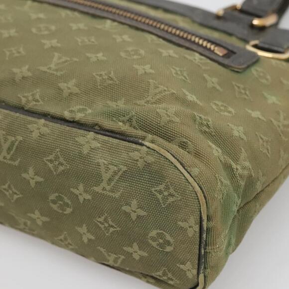 LOUIS VUITTON Monogram Mini Lucille PM Hand Bag Tst Khaki M92682 - Picture 9 of 16